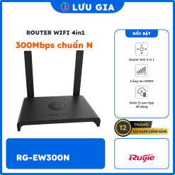 Bộ phát WiFi Ruijie Reyee RG-EW300N Tốc Độ 300Mbps – Chính Hãng